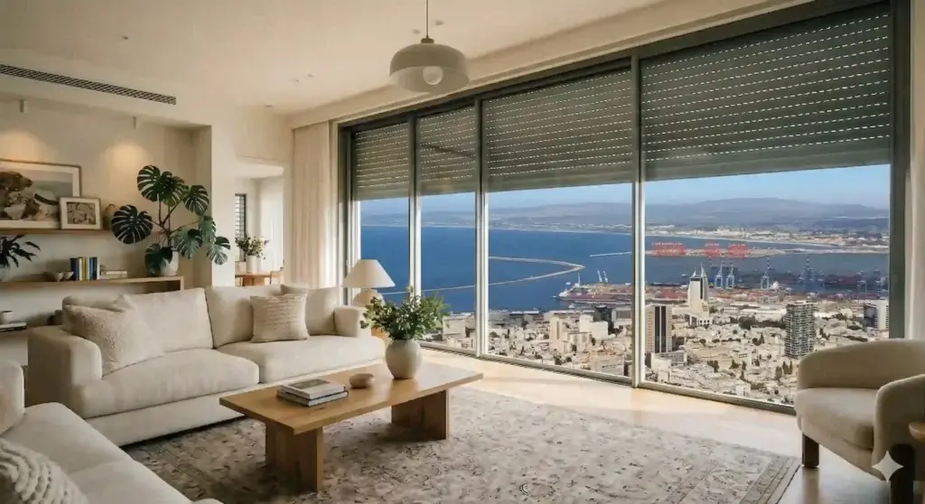 התקנת תריסים חשמליים בחיפה - אלום גוונים חוה